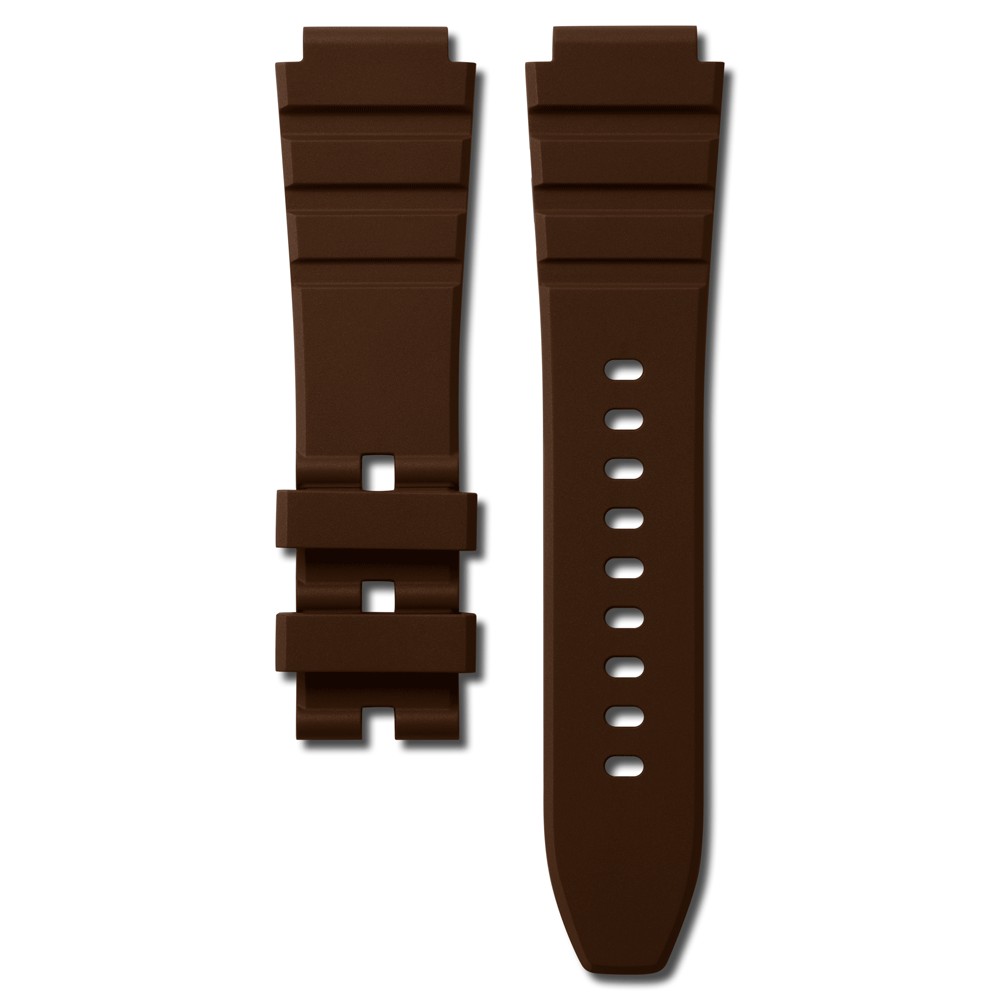 Chocolate rubber strap